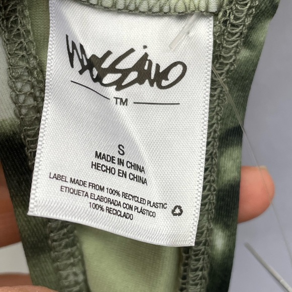 3/$20 Mossimo high neck army olive green bikini top size small - Picture 10 of 12